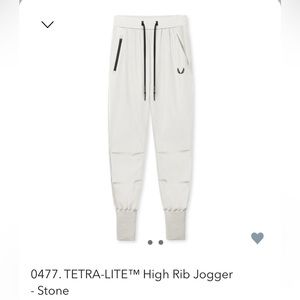 0477. TETRA-LITE™ High Rib Jogger - Stone